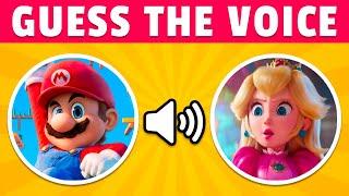 Guess The Mario Characters By Their Voice... 