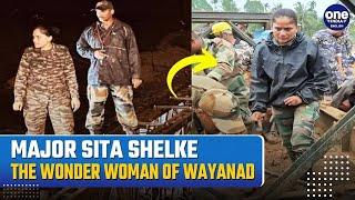 Wayanad Landslide Meet Major Sita Shelke the Officer Who Led 140 Jawans to Build a Crucial Bridge