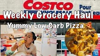 Weekly Costco Haul  Lets Make Low Carb Pizza