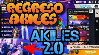 AKILES REGRESA CON 2.0  LA NFA QUIERE ENTREVISTAR A AKILES