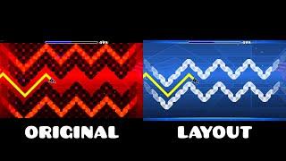 Nine Circles Original vs Layout  Geometry Dash Comparison