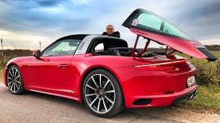 КОГДА СЪЕЗЖАЕТ КРЫША ИЛИ PORSCHE 911 TARGA 4S ОБЗОР И ТЕСТ-ДРАЙВ СОЧНОГО ПОРШЕ С БАТЕЙ  