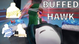 DEVASTATING Players With The BUFFED HAWK Style..  Untitled Boxing Game