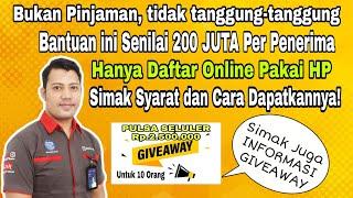 Bantuan senilai 200 juta untuk pelaku UMKM ini bisa daftar lewat HP simak syarat syaratnya‼️