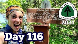 Day 116  Entering the 100 Mile Wilderness in Maine & More Night Hiking  Appalachian Trail 2021