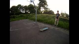 First timer double kick flip