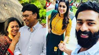 Director & Actor K.Bhagyaraj Family Images  Poornima Bhagyaraj