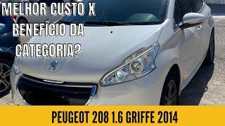 OPINIÃO DO DONO - Peugeot 208 1.6 Griffe 2014 MANUAL - Pontos positivos e negativos