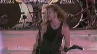 Metallica - Battery Live at Tushino Airfield Moscow Russia  September 28th 1991