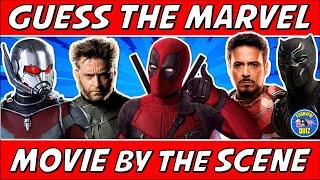 Guess the MARVEL MOVIE BY THE SCENE QUIZ  CHALLENGE TRIVIA