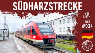 Die Südharzstrecke im modernisierten Lint 41  TripReport  Vlog 934