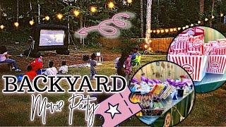 Hosting a Backyard Movie Theater Party  Fall Lawn Games  Outdoor Fall Activities At Home