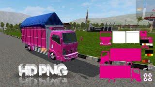 edit livery pinky mod bussid by souleh art