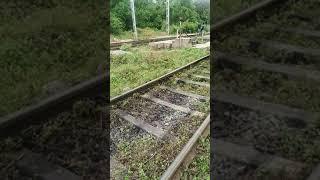 railway electrician working with electric wire