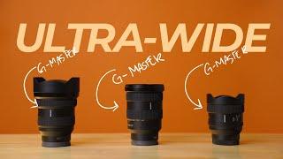 Sony G-Master Ultra Wide Angle Lens Comparison  Which Is Right For You?