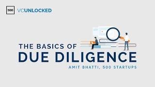 VC Unlocked The Basics of Due Diligence