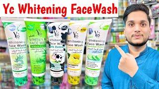 Yc whitening face wash  yc lemon face wash review  Skin Whitening face wash for men & women