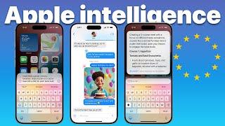 iOS 18.1 -  Apple intelligence in the EU