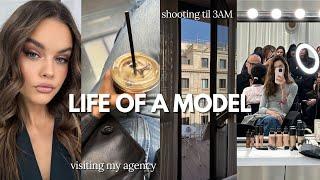 life of a model ️  modeling job in Spain shooting til 3am & behind the scenes