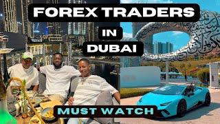 Day In A Life Of A Forex Trader in Dubai  with Lesiba Mothupi  Powerful Trade breakdown