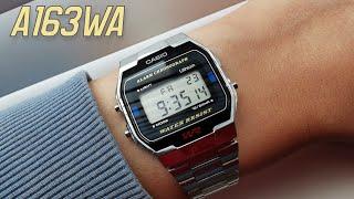 The Casio A163WA is a great looking alternative to the A158WA