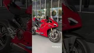 Ducati Panigale V4S  exhaust Sound is Ok ️ Please Used Headphones ️ #ducati #bike