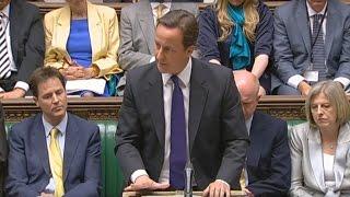 David Camerons first Prime Ministers Questions 2 June 2010