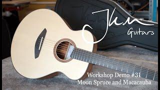 Workshop Demo #31 Moon Spruce and Macacauba JKM Guitars Empire Series 485