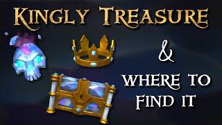Where to find Kingly treasure Chest Bounty Skull and Crown of Hope  Sea of Thieves