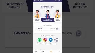 earn easy app refer code instead 50rs  #shorts