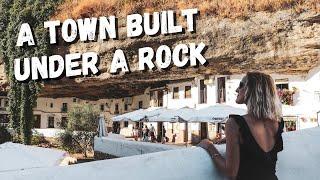 Setenil de las Bodegas Cádiz Spain  A town built under a rock