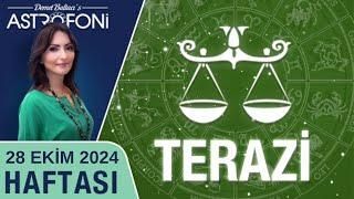 Terazi burcu haftalık burç yorumu 28 Ekim 2024 Astrolog Demet Baltacı astroloji burçlar