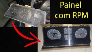 Instalação do Painel com RPM  Problemas e Reparos no Velocímetro Monza GL 1995