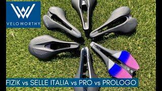 Fizik vs Selle Italia vs Prologo vs Pro Saddle Review