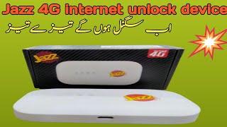 Unlock Jazz 4G Internet Device for All Networks