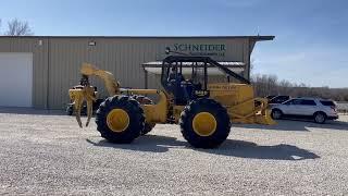 John Deere 548D Turbo log skidder