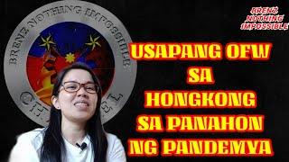 HONGKONG OFW SA PANAHON NG PAMDEMYA#ofwhongkong #stayhome