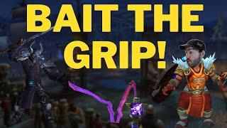 Bait the Death Grip Elemental Shaman 3v3 Arena PvP Shadowlands 9.1