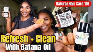 How I use Batana Oil to Clean and Refresh a Dry Itchy Scalp on Natural Hair