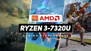 AMD Ryzen 3-7320U Gaming Performance - Radeon 610M Gaming