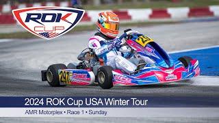 2024 ROK Cup USA Winter Tour Race 1 - Sunday Morning