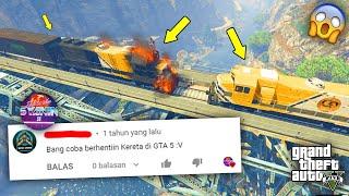 TERBUKTI 100% Berhentikan Kereta Di GTA 5 NO HOAX - Rahasia Misteri Cara Paling Top Berhentiin 