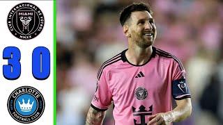 Messi Show 3 Goal Inter Miami VS Charllot 3\0 * American Leagua * All Goals Hilghilghts 2024