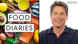 Everything Rob Lowe Eats In A Day  Food Diaries  Harpers BAZAAR