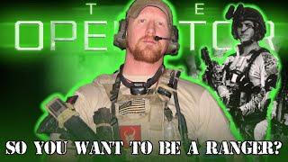 So you wanna be a Ranger? - Drew Plateis’ first Podcast The Operator Ep 49