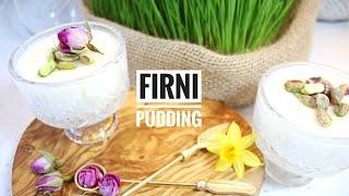 How to Make Milk Pudding  Firni  فرنی ساده وخوشمزه نوروزی