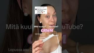 GRWM MITÄ MULLE KUULUU🫶 Kaikki videossa käytetyt meikit on mun Ig tarinoissa 🫶