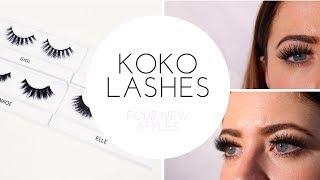 FOUR BRAND NEW STYLES FROM KOKO LASHES