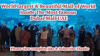 Dubai MallThe worlds largest Mall The weekend shoppingThe Dubai Mall 2023Dubai beauty