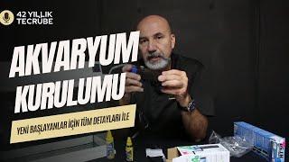 Akvaryum Kurulumu 2023 - Yeni Başlayanlar İçin Klavuz Ekipmanlar Dahil #akvaryum #akvaryumkurulumu